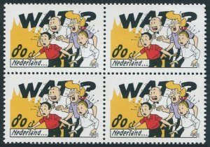 Netherlands 959 block/4,960,MNH.Mi 1611,Bl.52. Suske & Wiske Comic strip, 1997.