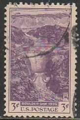 U.S. 774, 3¢ BOULDER DAM ISSUE. SINGLE USED. VF. (867)