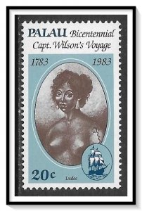 Palau #40 Captain Wilson's Voyage MNH