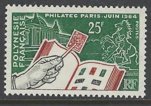 French Polynesia 1964 PHILATEC VF MNH (207)