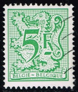 Belgium #975 Heraldic Lion; Used