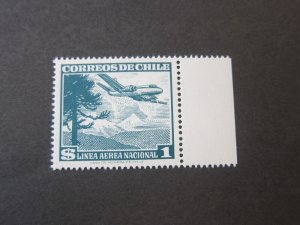 Chile 1959 Sc C207a Wmk 215 MNH