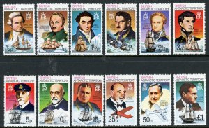 British Antarctic Territory BAT 1973 Explorers Set Scott 45-59 MNH X427 ⭐⭐⭐⭐⭐⭐