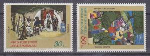 Turkish Republic of Northern Cyprus Scott #120-121 MNH 