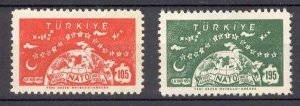 Turkey - 1959 - Mi. 1621-22 (NATO) - MNH - BE024