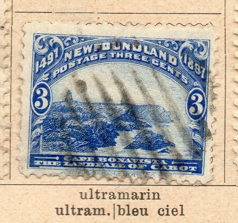 Newfoundland 1897 Early Issue Fine Used 3c. NW-11930