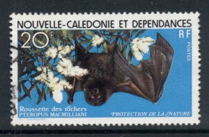 New Caledonia 1978 Nature Protection Flying Fox FU