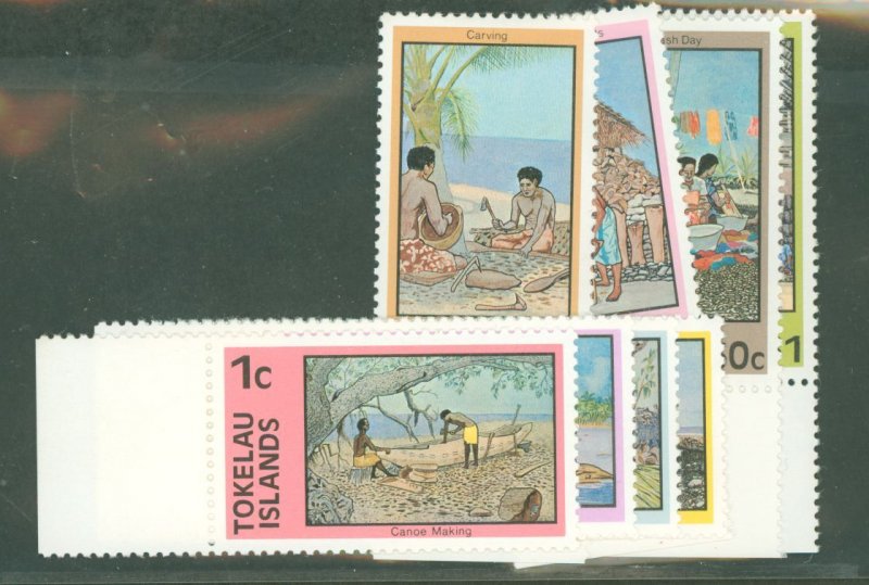 Tokelau  #49-56  Single (Complete Set)