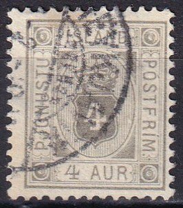 Iceland #O11  F-VF Used  CV $50.00 (Z8162)