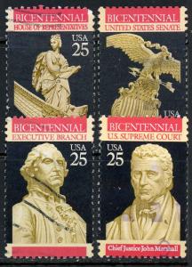 USA 2412-2415 Used Complete Set