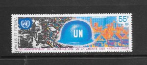 WALLIS & FUTUNA  #469  UN 50th ANNIVERSARY   MNH