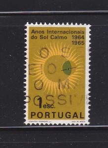 Portugal 934 U Solar Eclipse (B)