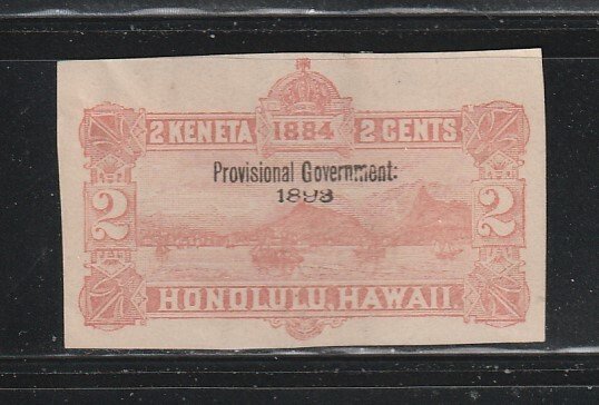 Hawaii U11 MH Overprint