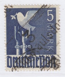 Germany 1948 Local Stamp Overprinted BERLIN-KAULSDORF 5M Used A27P36F24329-