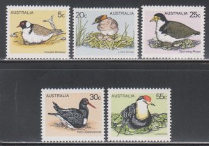 Australia,  Birds (SC# 682-686) MNH SET