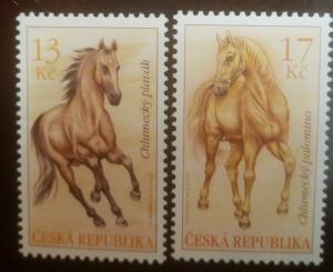 L) 2013 CZECH REPUBLIC, HORSE, ANIMALS, NATURE, MNH