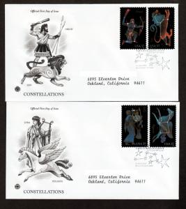 U.S. # 3945-3948 2005 FDC Constellations!