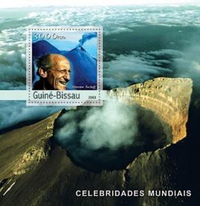 GUINE BISSAU 2003 SHEET HAROUN TAZIEFF VOLCANOLOGIST GEOLOGIST VOLCANO VOLCANOES