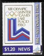 NEVIS - 2006 - Winter Olympics - Perf Single Stamp - Mint Never Hinged