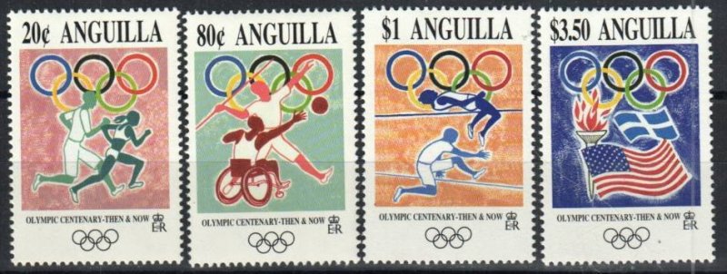 Anguilla Stamp 944-947  - 96 Summer Olympics 