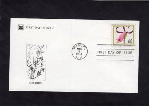 2078 Orchid, FDC Readers Digest