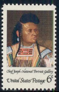 #1364 6¢ CHIEF JOSEPH, INDIAN LOT OF 400 MINT STAMPS, SPICE UP YOUR MAILINGS!