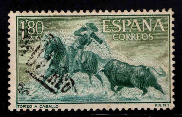 SPAIN Scott 920 Used Bullfighter stamp