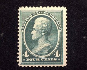 HS&C: Scott #211 F H Mint US Stamp