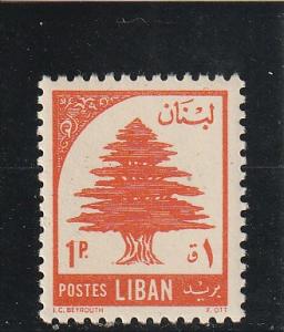 Lebanon  Scott#  297  MNH