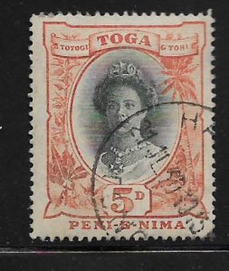 TONGA, 59, USED, QUEEN SALOTE