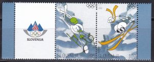 Slovenia, Olympic Games Salt Lake City MNH / 2002