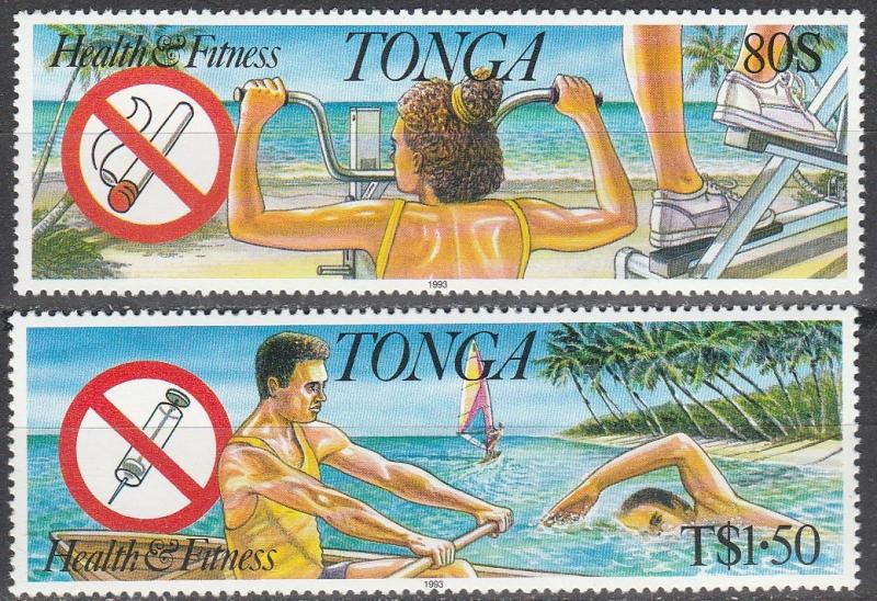 Tonga #837-8 MNH CV $8.00 (S8852)