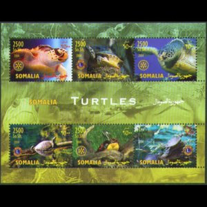 SOMALIA 2004 - S/S Turtles NH