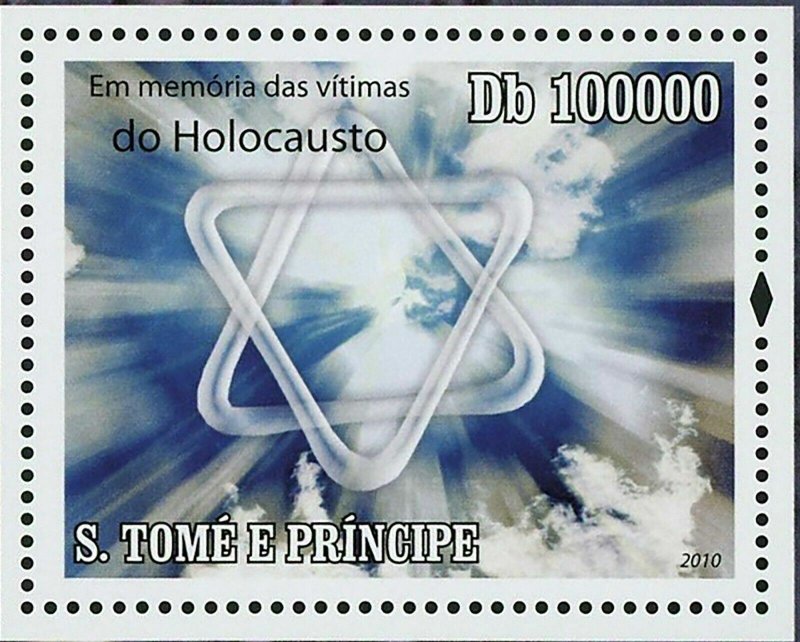 In Memory of Holocaust Victims Stamp Historical Event S/S MNH #4447 / Bl.765