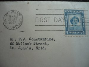 Newfoundland - First Day Cover - Birthday Issue