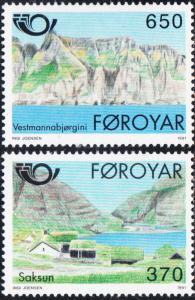 Faroe Islands #226-227 MNH