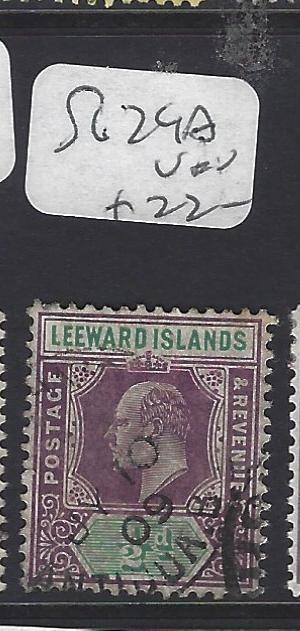 LEEWARD ISLANDS (P1610B)  KE  1/2D   SG 29A   VFU