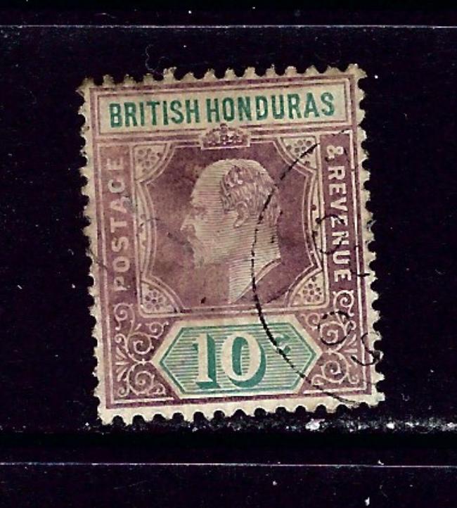 British Honduras 65 Used 1906 issue