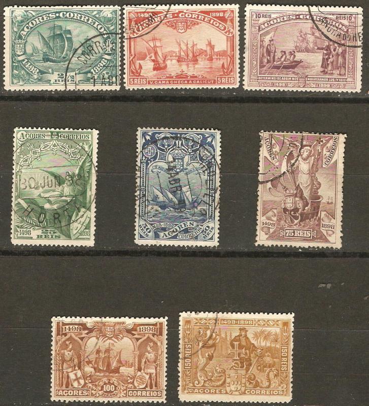 Azores 93-100 Used F/VF 1898 SCV $76.25