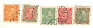 Iceland #34-36/38/41 Used Single