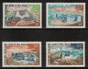 AFARS & ISSAS 1968 Administration Buildings; Scott 318-21; MNH