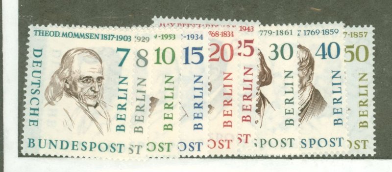 Germany/Berlin (9N) #9N148-56  Single (Complete Set)
