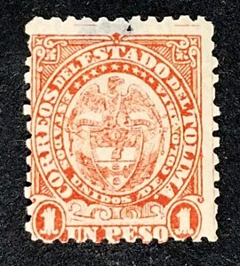 Colombia Tolima #39 Unused Faulty .....................(XPCDB)