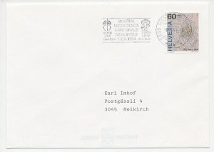 Cover / Postmark Switzerland 1994 Mushroom - Mycological exhibition