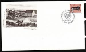 Canada First day cover #929, Cradle
