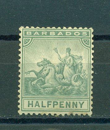 Barbados sc# 71 mh cat value $2.75