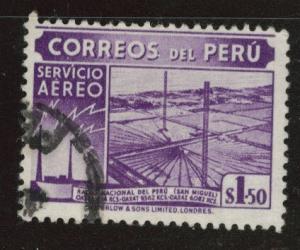 Peru  Scott C58 Used Airmail stamp