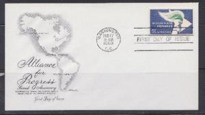 1234 Alliance for Progress Unaddressed Artmaster FDC