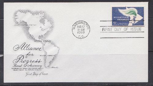 1234 Alliance for Progress Unaddressed Artmaster FDC