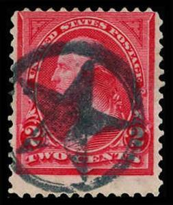 U.S. POST 1890 CANCELS 267  Used (ID # 68542)